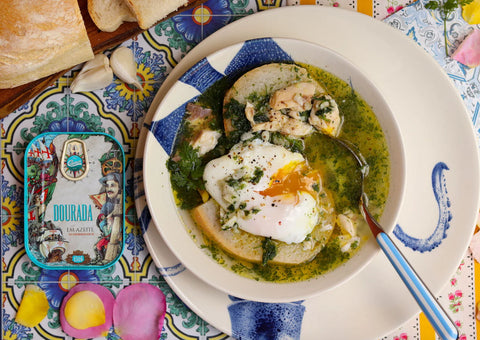 Sea Bream Açorda (Bread Soup)