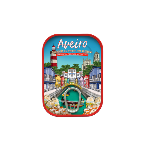 Sardine in Olive Oil with Stuffed Olives | Aveiro