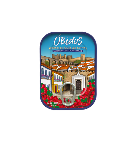 Sardine in Olive Oil with Stuffed Olives | Óbidos