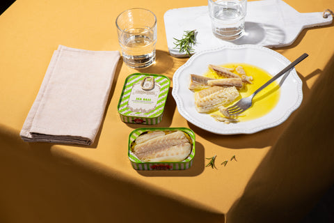 Sea Bass in Extra Virgin Olive Oil