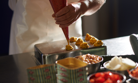 Buñuelos de Garbanzo con Zanahoria