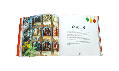 Cookbook l 45 recipes with canned goods around the world - The Fantastic World of The Portuguese Sardine