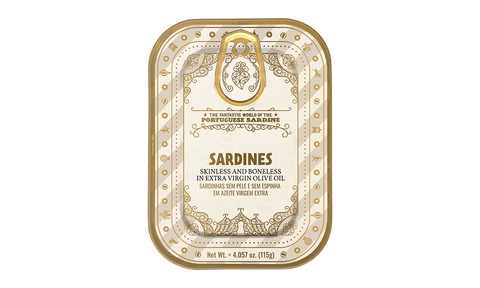 Skinless and boneless Sardines in Virgin Olive Oil - The Fantastic World of The Portuguese Sardine